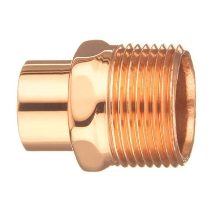 Male Adapter, 1 in, Fitting x MNPT, Copper