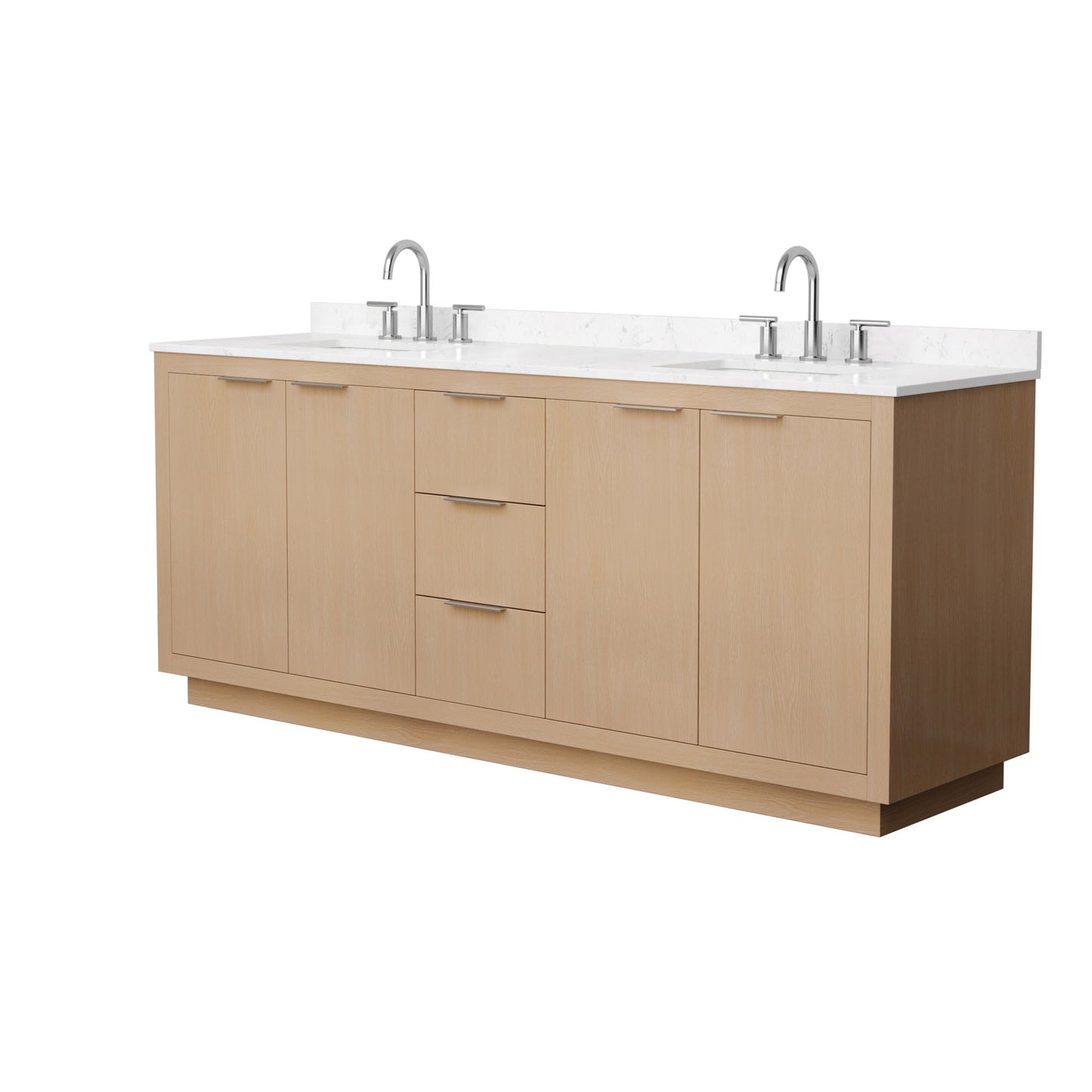 Maroni Double Bathroom Vanity - 80W x 33.75H x 22D