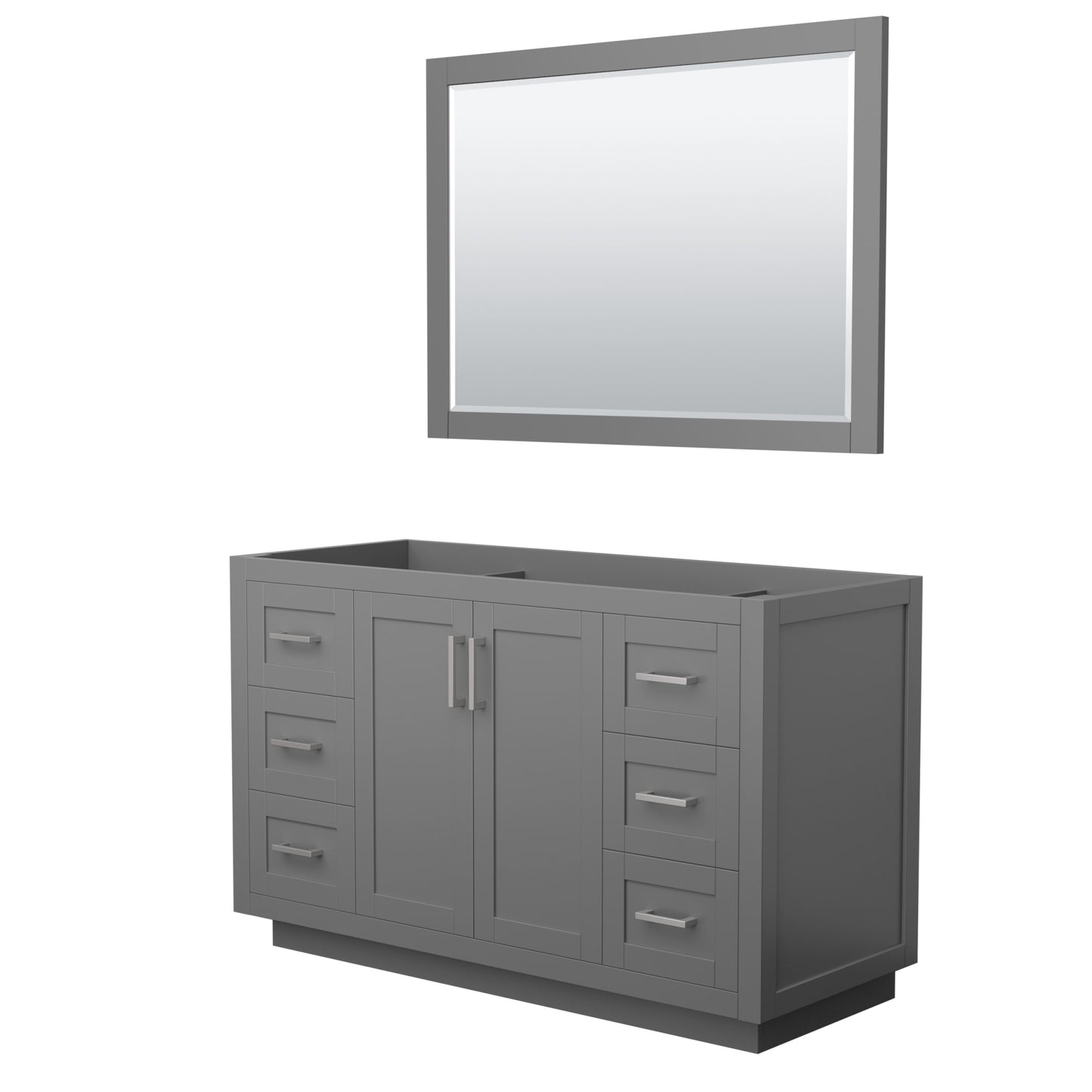 Miranda Single Bathroom Vanity - 53.25W x 33H x 21.75D