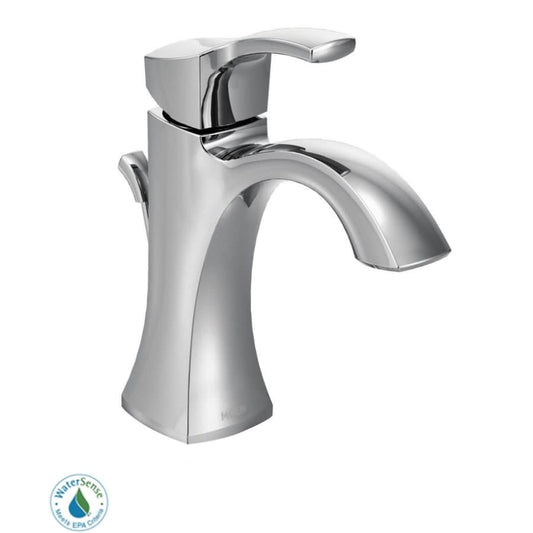 Voss Single Handle Single Hole Bathroom Faucet - Valve Included