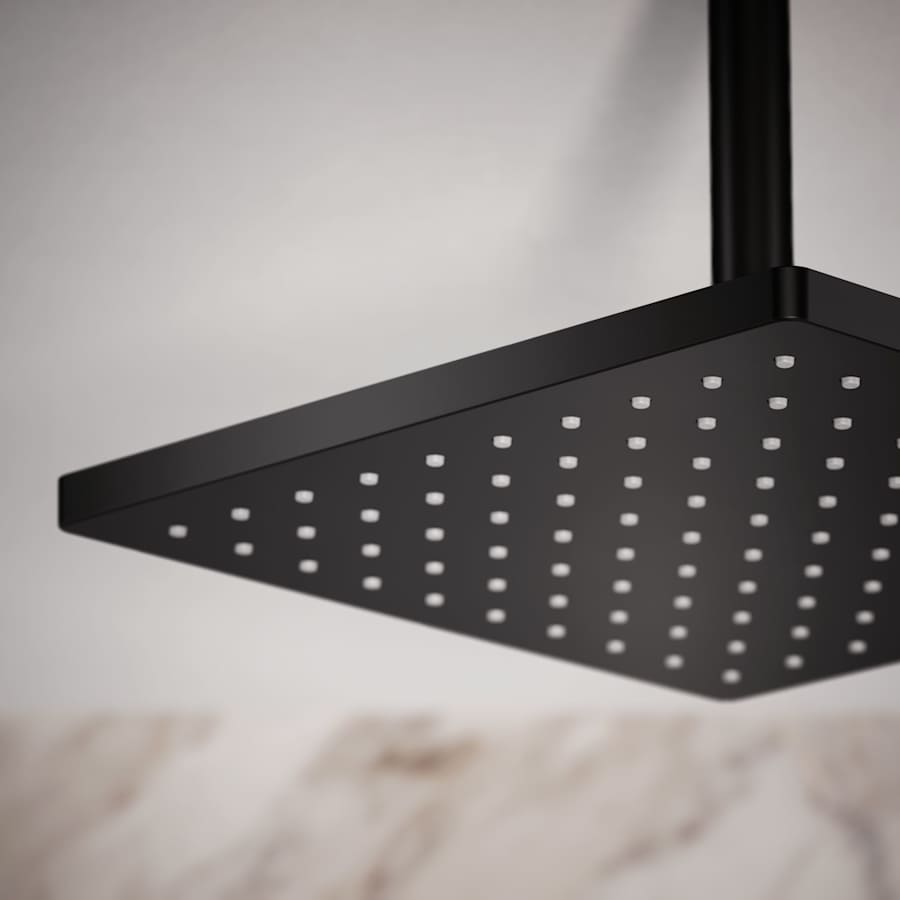 Honesty Square 10" Single Function 2.5 GPM Rainhead with MasterClean Sprayface