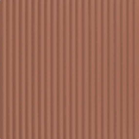 Rhyme and Reason Warm Terracotta Hexagon 4X4 Matte