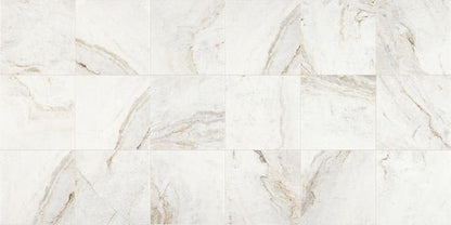 Marble Daphne White Rectangle 12X24 Honed