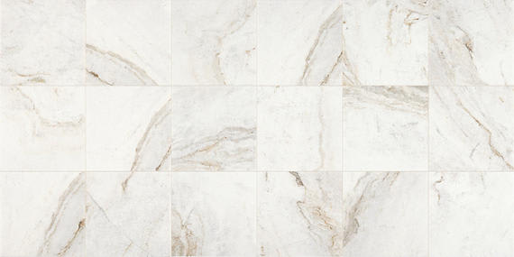 Marble Daphne White Square 18X18 Honed