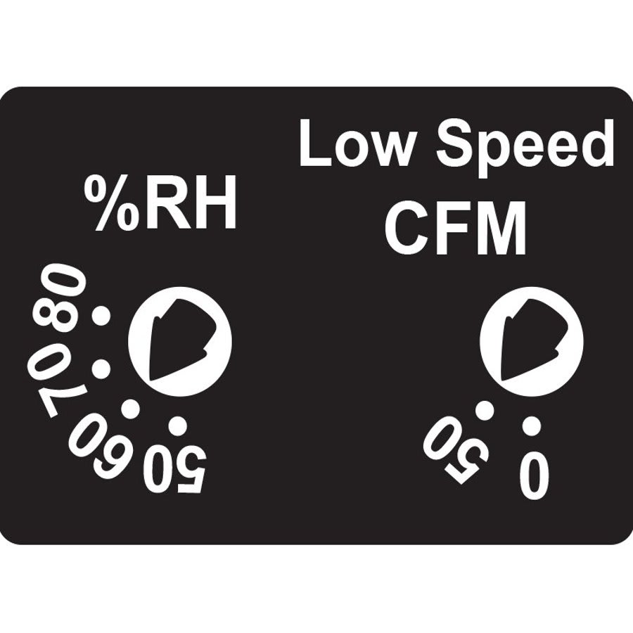 GreenBuilder Bathroom Fan, 80 cfm, 120 VAC