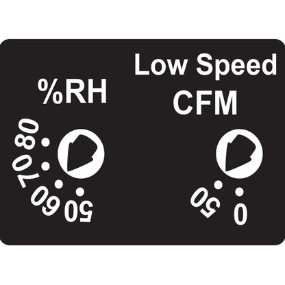 GreenBuilder Bathroom Fan, 80 cfm, 120 VAC