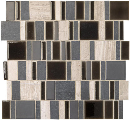 Midpark Mosaics Shadow Rectangle 3X3 Matte