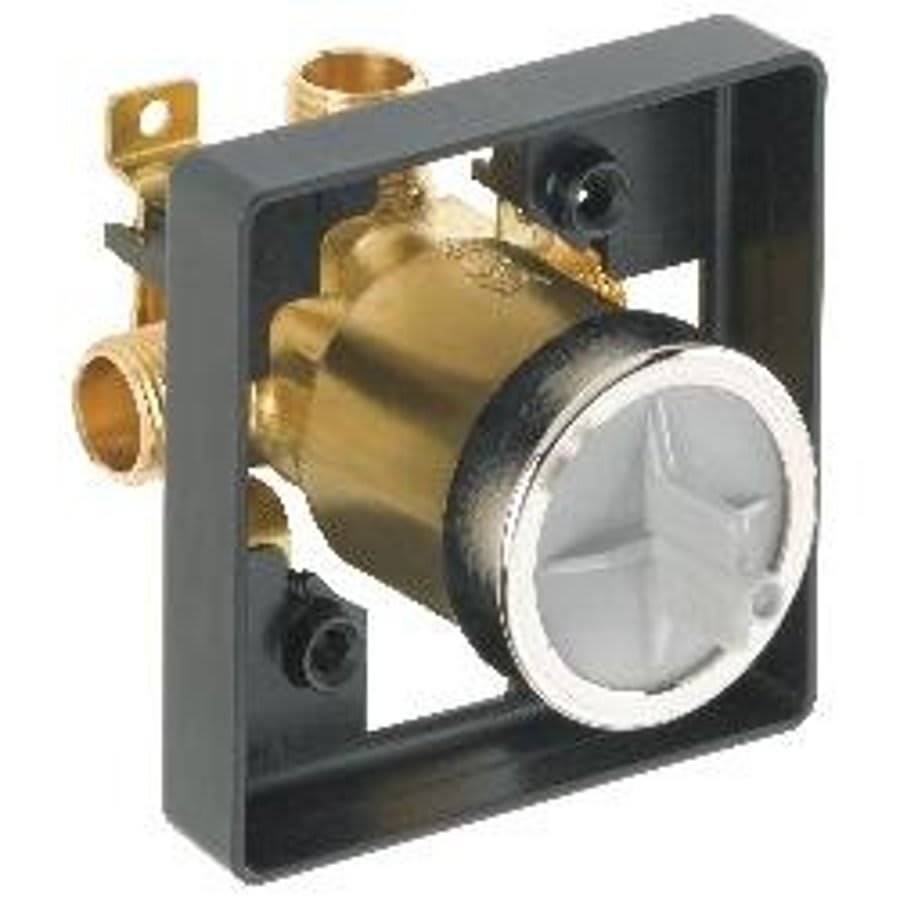 Universal High Flow Shower Rough-In Valve Body, Forged Brass Body