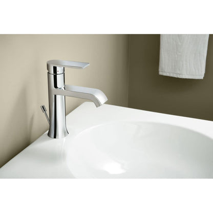 Genta LX Single Handle Centerset Bathroom Faucet with Duralast Valve Technology and Pop-Up Drain Assembly