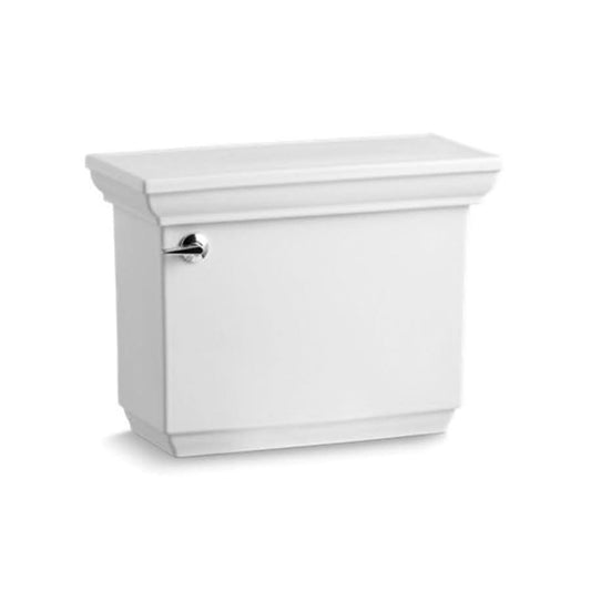 Memoirs® Stately Toilet Tank, Bowl Mount, 12 in Rough, Left Hand Lever, 1.28 gpf, White