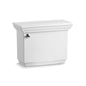 Memoirs® Stately Toilet Tank, Bowl Mount, 12 in Rough, Left Hand Lever, 1.28 gpf, White