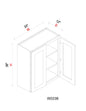 Wall Cabinet - 33"W x 36"H x 12"D