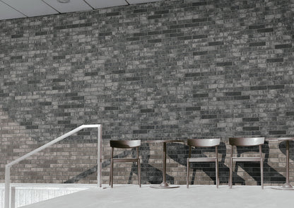 Brickstone Charcoal Brick Wall Tile