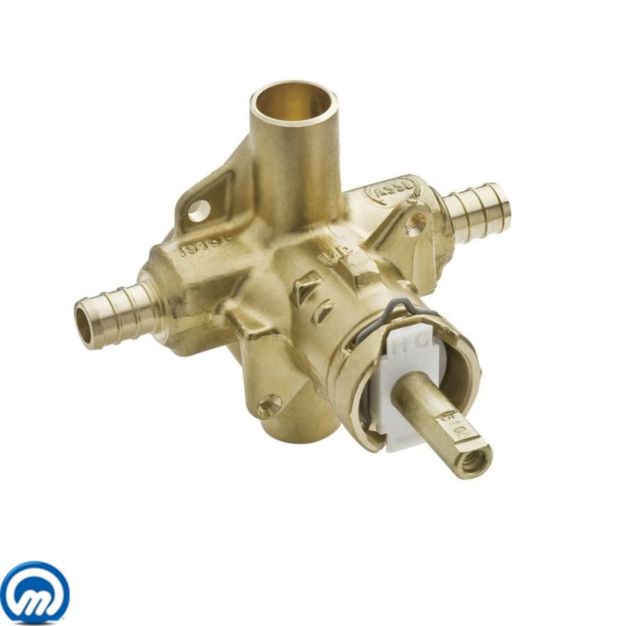 1/2 Inch PEX Posi-Temp Pressure Balancing Rough-In Valve (No Stops) (MUST ORDER QTY 12)