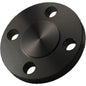 Raised Face Blind Flange, 2-1/2 in, 7 in OD, 4 Bolt Holes, 150 lb, Carbon Steel, Buy American