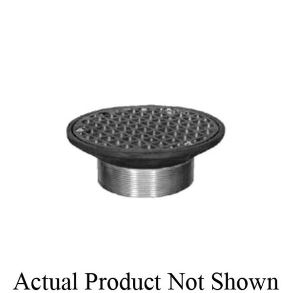 A06 Floor Drain Top, 6 in, Round, Nickel Bronze