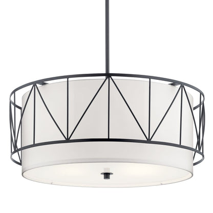 Birkleigh 24" Wide Drum Chandelier