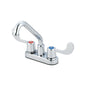 Elite Bar Faucet, Deck Mount, ADA, 2 Blade Handles, 2-Hole, Polished Chrome