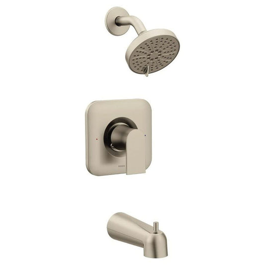 Genta™ Pressure Balanced Tub & Shower Trim, ADA, Brushed Nickel