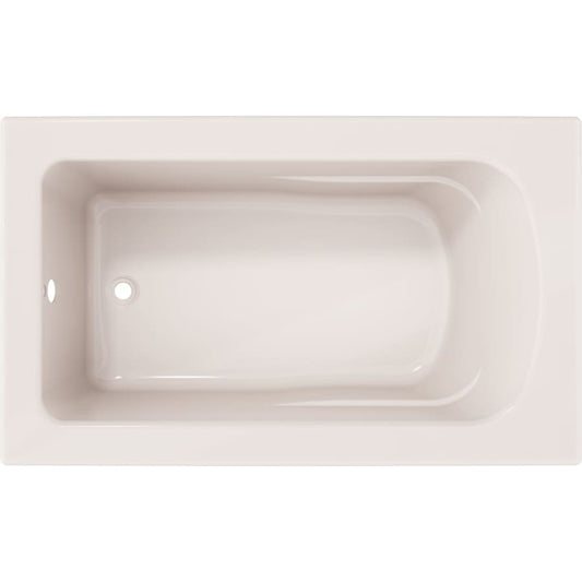 Lansford 60" x 36" Drop In Acrylic Soaking Tub with Reversible Drain and Overflow