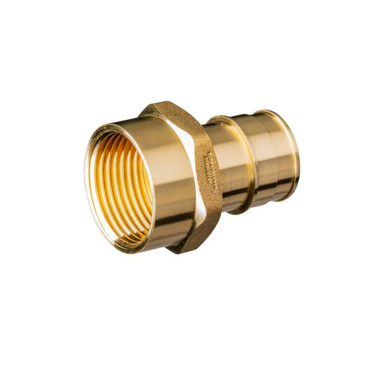 Female Adapter, 1 in, Expansion PEX x FNPT, Brass