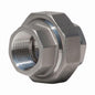 Union, 3/8 in, FNPT, 304/304L Stainless Steel, 150 lb