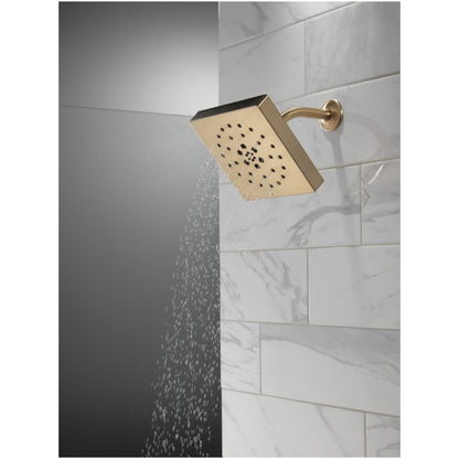 Universal Showering UltraSoak 7-13/16" Square 1.75 GPM Multi Function Rain Shower Head with Touch Clean and H2Okinetic Technology