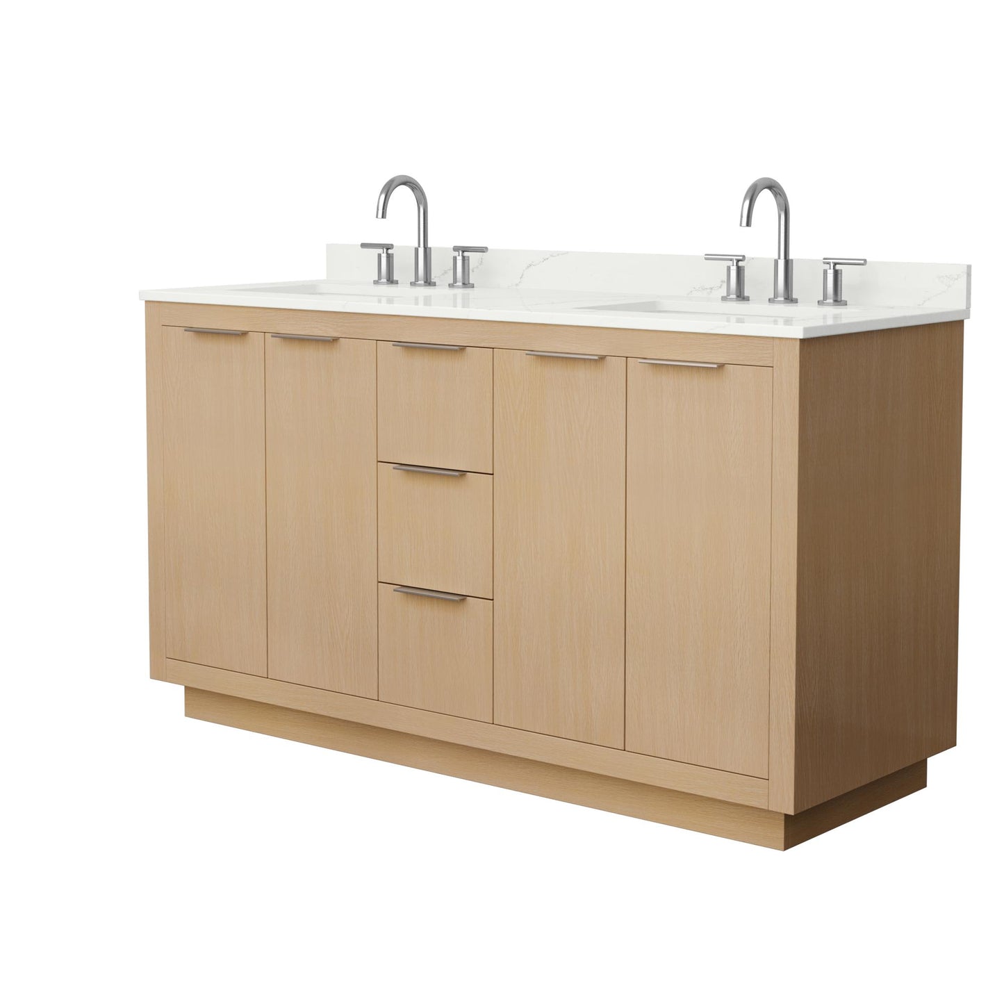 Maroni Double Bathroom Vanity - 60W x 33.75H x 22D
