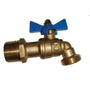 3/4" Hose Bibb Ball Valve - Not Approved for Potable Water Use