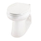 Maxwell® Toilet Bowl, Floor Mount, 4-1/4 in Rough, ADA, Elongated, White