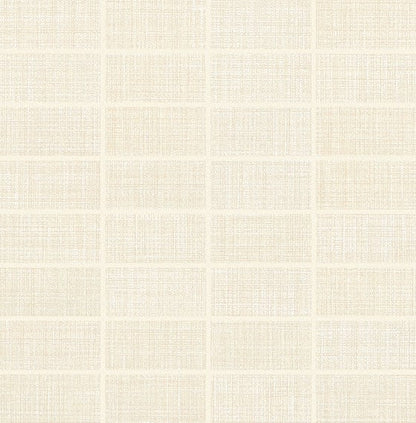 Fabric Art Modern Textile Beige Straight Joint 1X3 Matte