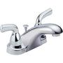 Foundations Core-B Centerset Bathroom Faucet with Pop-Up Drain Assembly - Includes Lifetime Warranty