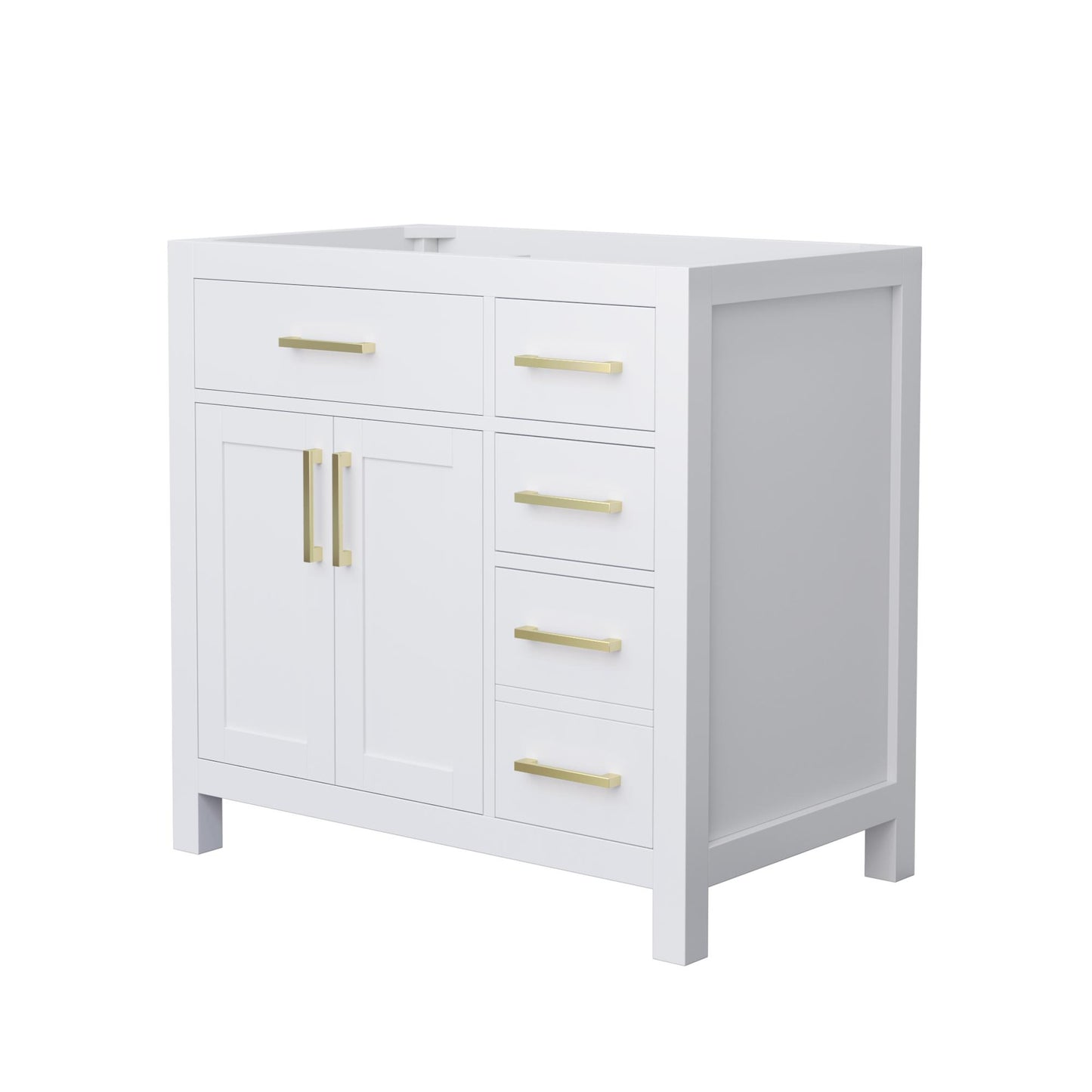 Beckett Single Bathroom Vanity - 35.25W x 34.25H x 21.5D