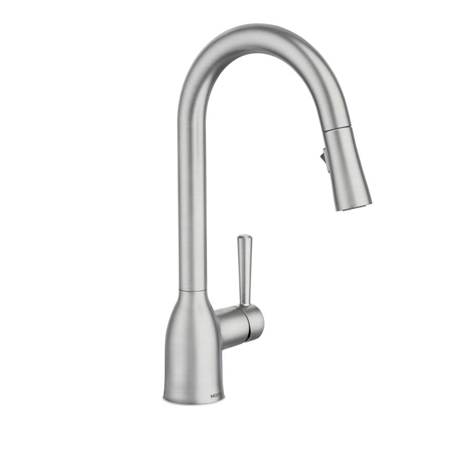 Adler 1.5 GPM Single Hole Pull Down Kitchen Faucet