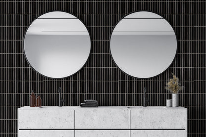 Black Matte Stack Pattern