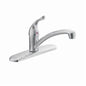 Chateau® Kitchen Faucet, Deck Mount, ADA, 1 Lever Handle, 3-Hole, Polished Chrome