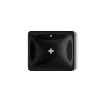 Iron Plains 18-9/16" Drop In Enameled Cast Iron Bathroom Sink with Overflow