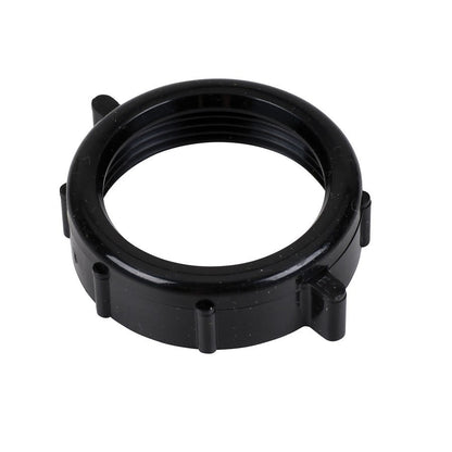 Tubular Slip Joint Nut, 1-1/2 in, ABS, Black