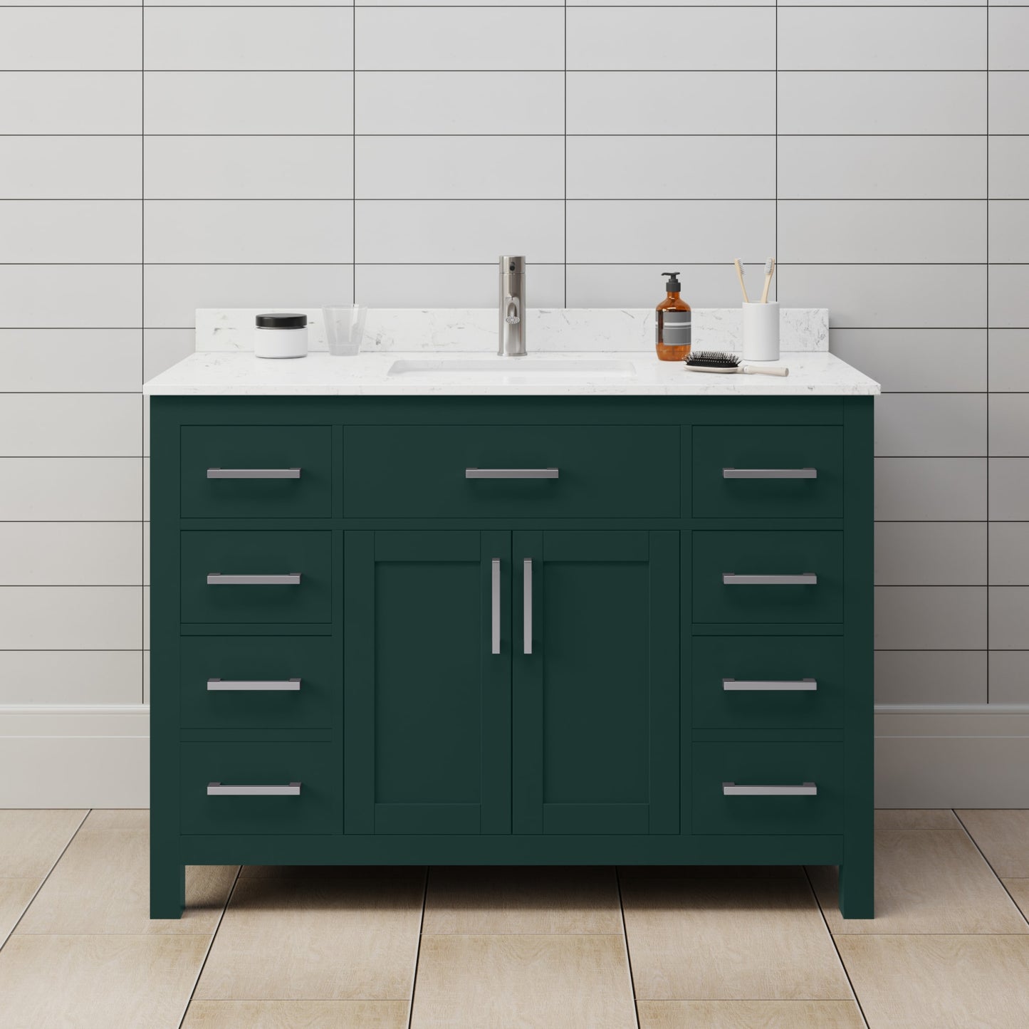 Beckett Single Bathroom Vanity - 48W x 35H x 22D