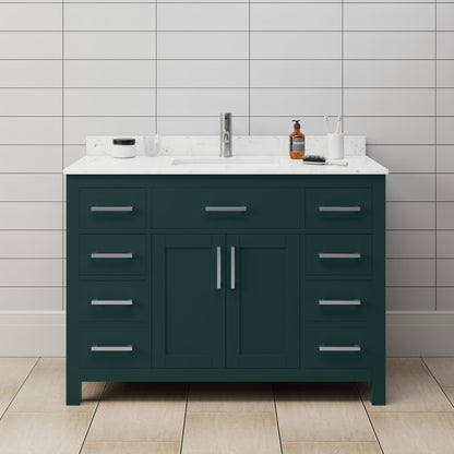 Beckett Single Bathroom Vanity - 48W x 35H x 22D
