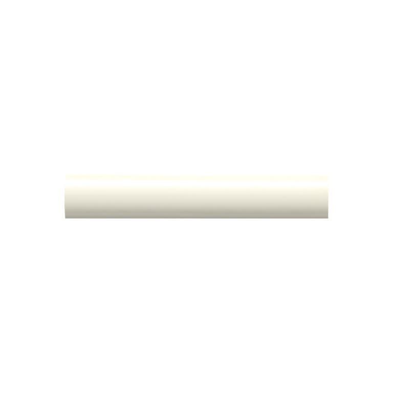 CATCH IVORY GL QTR RND 1X6