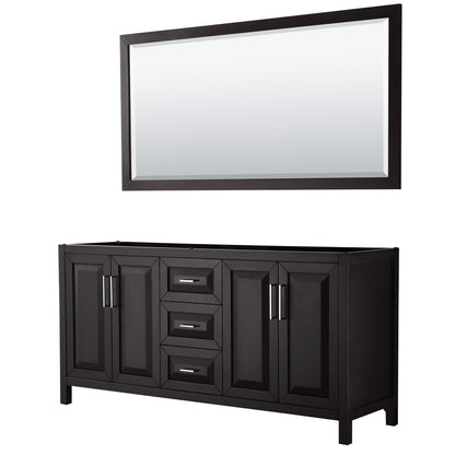 Daria Double Bathroom Vanity - 71W x 35H x 21.5D