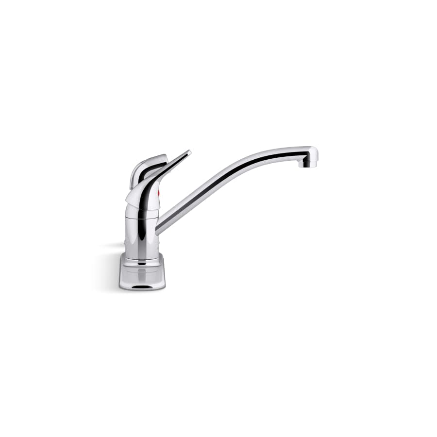 Jolt 1.5 GPM Single Hole Kitchen Faucet - Includes Side Spray Escutcheon