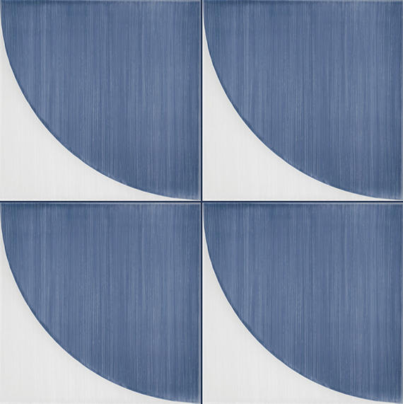 Scenario Blu Convex Square, Convex 8X8 Matte