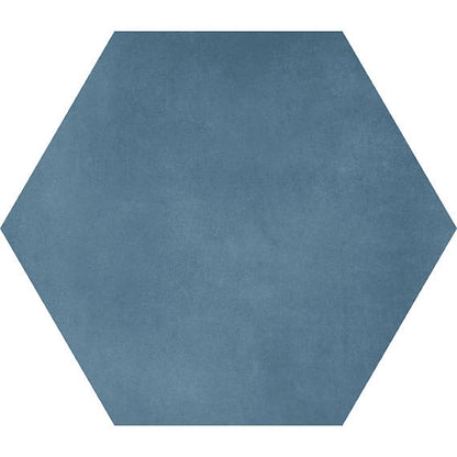 Scrapbook Keepsake Blue Hexagon 8X9 Matte