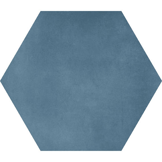Scrapbook Keepsake Blue Hexagon 8X9 Matte