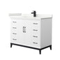 Amici Single Bathroom Vanity - 42W x 35.25H x 22D