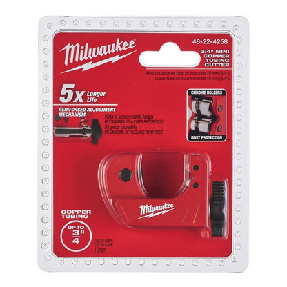 Tubing Cutter, 3/4 in Capacity