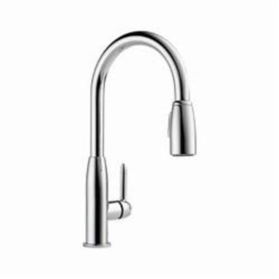 Kitchen Faucet, Deck Mount, ADA, 1 Lever Handle, 1 or 3-Hole, Polished Chrome