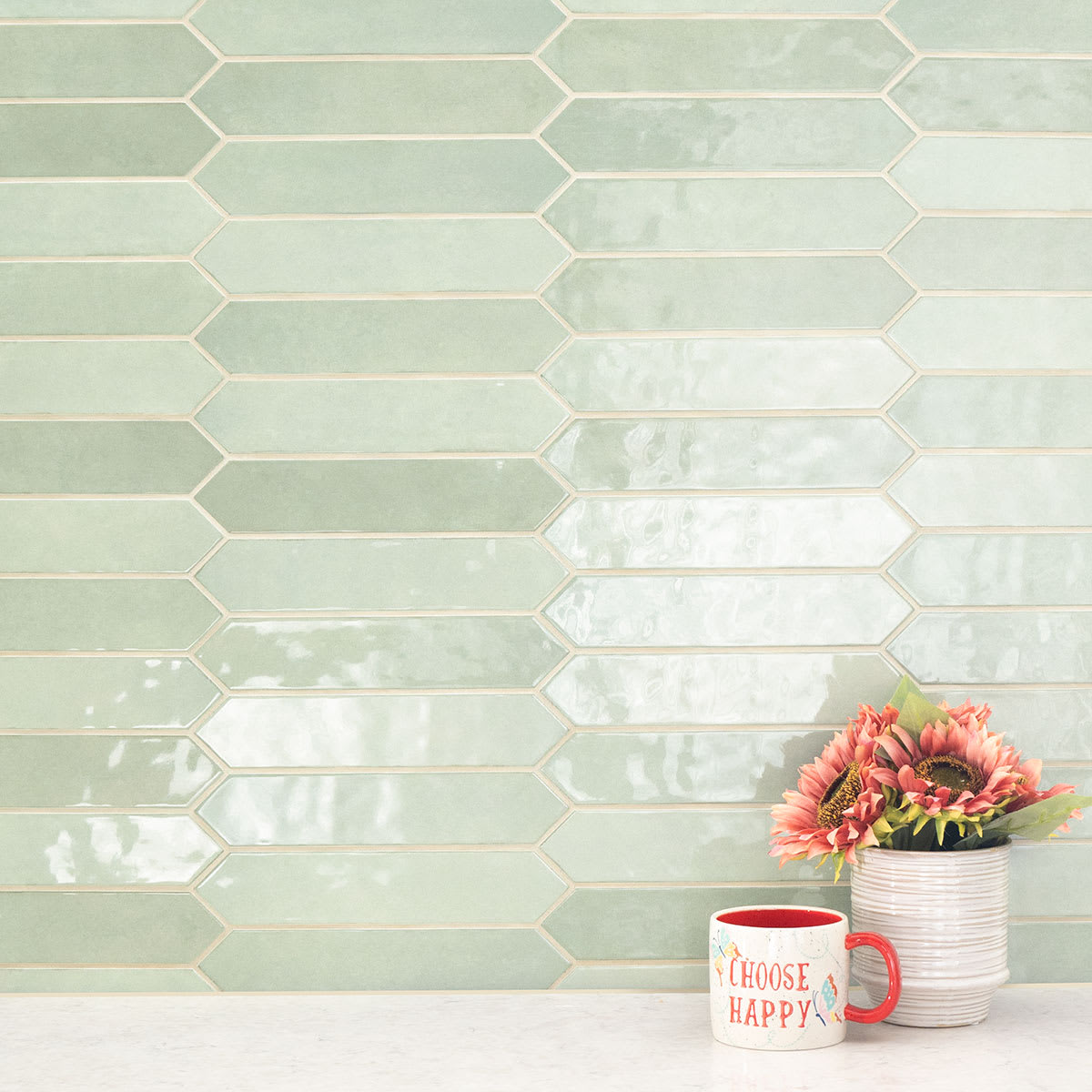 Renzo Jade Ceramic Quarter Round